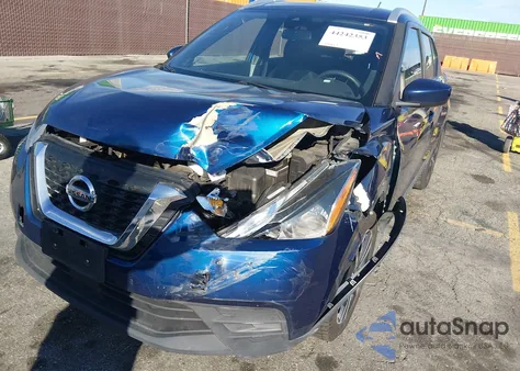 2020 Nissan Kicks Sv Xtronic Cvt from USA, damaged, VIN 3N1CP5CV8LL485687